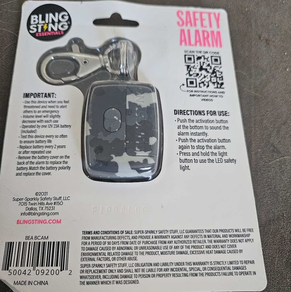 Safety Alarm - Green